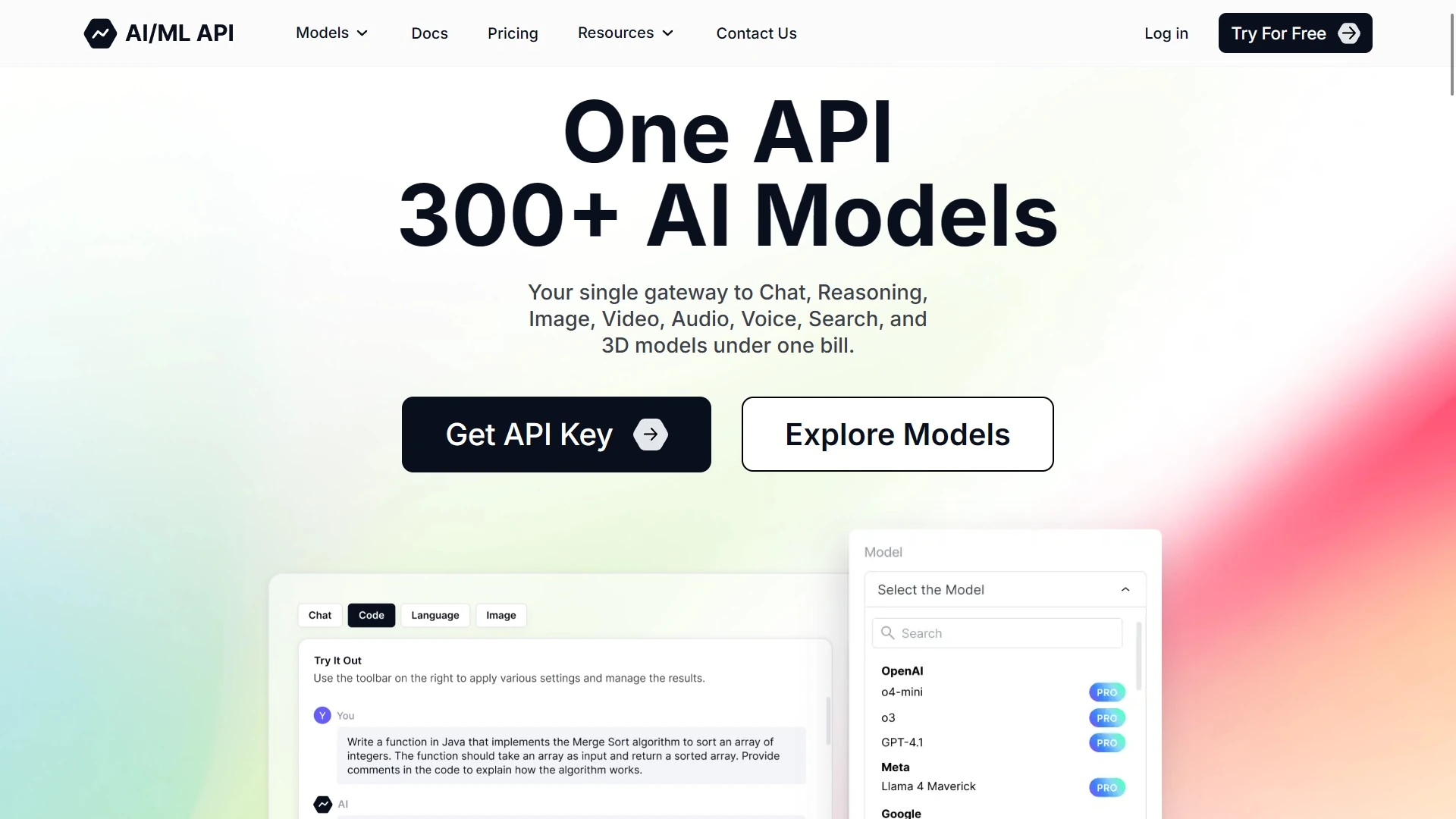AI/ML API